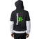 Fox Mens Kawasaki Zip Up Hoodie Sweatshirt Long Sleeve - Black/White