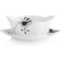 Royal Copenhagen Black Fluted Mega Saucekande 0.55L
