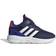 Adidas Elastic Lace Top Strap Shoes - Dark Blue / Cloud White / Lucid Blue