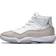 Jordan 11 Retro White Metallic Silver Women's