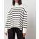 Anine Bing Courtney Striped Wool-Blend Jumper