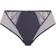 Elomi Womens Charley High Leg Brief - Grey