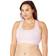 adidas Women's Powerreact Training Support Bra, Clear Pink, 2X