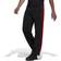 adidas Pantaloni Da Tuta Essentials Warm-Up Open Hem 3-Stripes - Neri/Scarlatto
