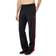adidas Pantaloni Da Tuta Essentials Warm-Up Open Hem 3-Stripes - Neri/Scarlatto