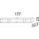 Mistral AV 035 TV-bord 177x23cm