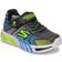 Skechers Boy's S Lights Flex-Glow Elite - Black/Lime