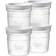 Tommee Tippee Closer to Nature Milk Storage Pots 4pcs