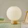 Le Klint 375 XS White/Oak Bordlampe 21cm