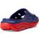 Hoka Ora Recovery Slide 3 - Bellwether Blue/Red Alert