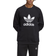 Adidas Adicolor Classics Trefoil Crewneck Sweatshirt - Black