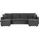 Beliani Sommen Sofa 287cm 5 Seater