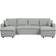 Beliani Sommen Sofa 287cm 5 Seater