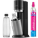 SodaStream Duo Black with Carbon Dioxide Cylinder & 2 Bottles