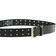 Dickies Leather Two Hole Double Prong Bridle Belt - Black