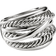 David Yurman The Crossover Wide Ring - Silver