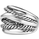 David Yurman The Crossover Wide Ring - Silver