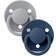 Bibs Sut De Lux 2-pak Silicone, Cloud/Steel Blue