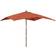 vidaXL terracotta Garden Parasol Umbrella Pole Sun Parasol