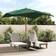 vidaXL green Garden Parasol Umbrella Sun Parasol