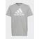 Adidas Essentials Big Logo Cotton Camiseta De Manga Corta Chicos - Gris Claro