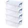 Fellowes 4 bankers 10l plastic Storage Box