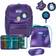 Scout Genius Schulranzen-Set 4tlg Purple Magic