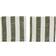 OYOY Striped Napkin Pack of 2 Stoffserviette Grün (45x45cm)