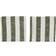 OYOY Striped Napkin Pack of 2 Stoffserviette Grün (45x45cm)