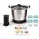 Moulinex Mini Bol Baby Food XF387E10 1.4 L + 4 Vasi + 20 Ricette