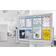 Magnetoplan Magnetisch Frame A5 Liggend A4 Staand Blauw 23.2 cm x 5.2 cm