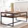Wohnling Regine Brown 45cm H x 100cm W x 60cm D Coffee Table