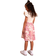 Chi Chi London Ruffle Floral Print Midi Dress - Pink (91045YGPI)