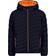 CMP Kid Jacket Fix Hood Softshell - Royal azul Marino