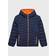 CMP Kid Jacket Fix Hood Softshell - Royal azul Marino