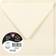 Clairefontaine 50078C Lote de 20 sobres Pollen, 140 x 140 mm, color marfil 14 x 14 x 0.10