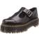 Dr. Martens Bethan Polished Smooth Leather Platform Shoes - Black