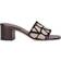 Valentino Garavani Iconographe Leather-Trimmed Mules - Brown