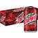 Mountain Dew code red soft drinks soda 12oz 12pcs