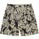 Anine Bing Shorts Met Bloemenprint - Zwart