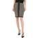 Balmain Midi Strikkjole Med Monogram - Sort