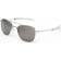 Randolph Engineering Aviator Polarized Solglasögon - Silvriga