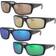 Costa Del Mar Jose Pro Polaroid Sunglasses - Matte Black/Glas/Copper/Silver