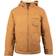 Dickies Sherpa Lined Duck Full Zip Hooded Jacket - Rinsed Brown Duck