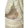 Badger Basket Empress Round Baby Bassinet with Canopy Ecru & Leaf 29.2x29.2"