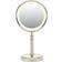 Conair reflections double-sided led lighted vanity makeup mirror, 1x/10x magn