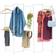 Iris USA 5 Collapsible Clothes Rack