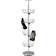 Household Essentials 4-Tier Revolving Tree 24 Pairs Shoe Rack