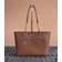 Michael Kors Jet Set Medium Front Pocket Chain Top Zip Tote Luggage