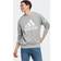 Adidas Essentials French Terry Big Logo Sweatshirt - Medium Grey Heather/White